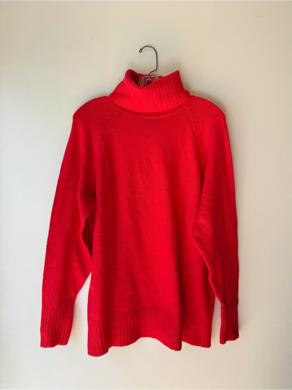 Old Navy So Soft Red Turtleneck Sweater - Size M